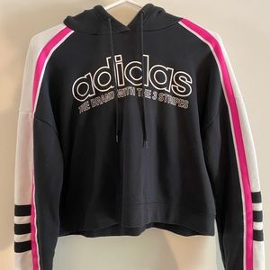Adidas cropped hoodie